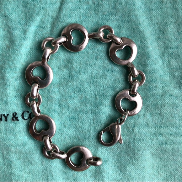 Tiffany & Co. Jewelry Tiffany Co Stencil Heart Bracelet Poshmark